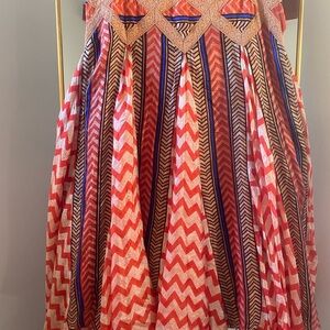 Free People Lotta Stensson Silk Maxi Skirt. Perfect condition. Selena Gomez